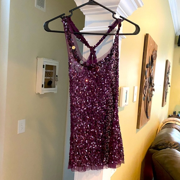 Sequin Tank Top - Picture 1 of 5
